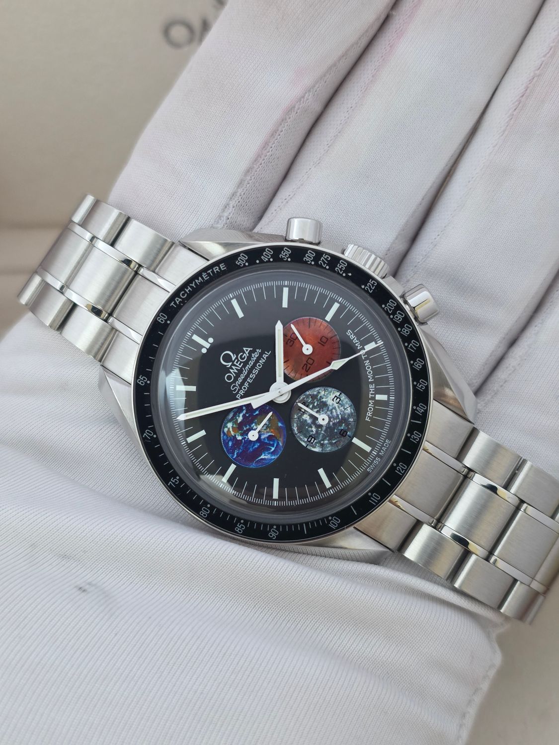 OMEGA Speedmaster Moonwatch Professional Chrono Watch, 2012 NOS Box &amp; Papers