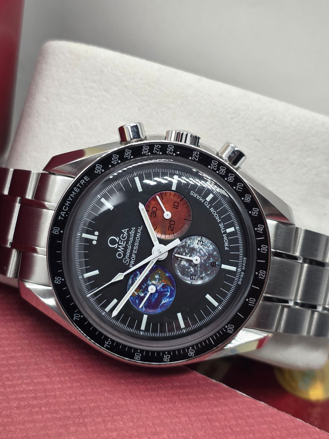 OMEGA Speedmaster Moonwatch Professional Chrono Watch, 2012 NOS Box &amp; Papers
