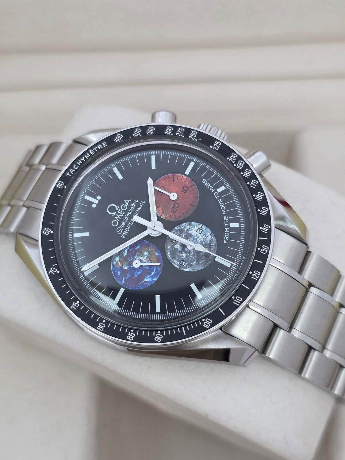 OMEGA Speedmaster Moonwatch Professional Chrono Watch, 2012 NOS Box &amp; Papers