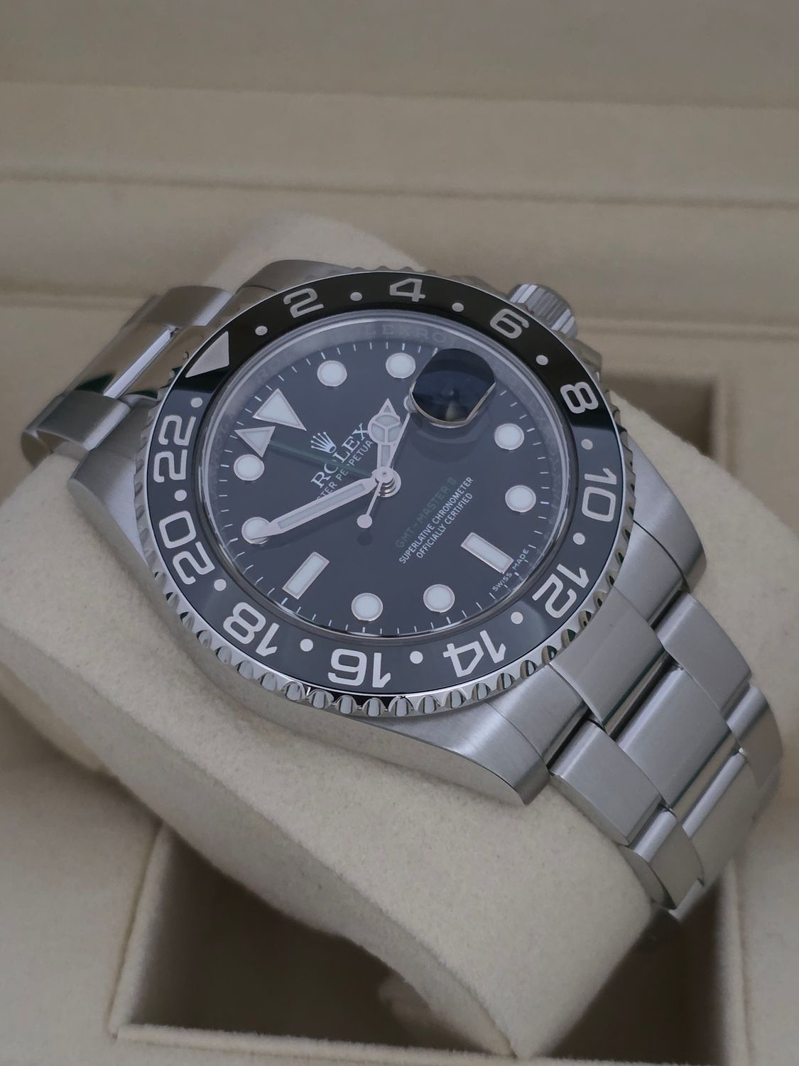 Rolex GMT-Master II Watch - 116710LN, 2017 Full Set, Excellent Condition