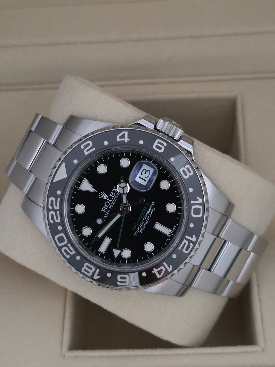 Rolex GMT-Master II Watch - 116710LN, 2017 Full Set, Excellent Condition