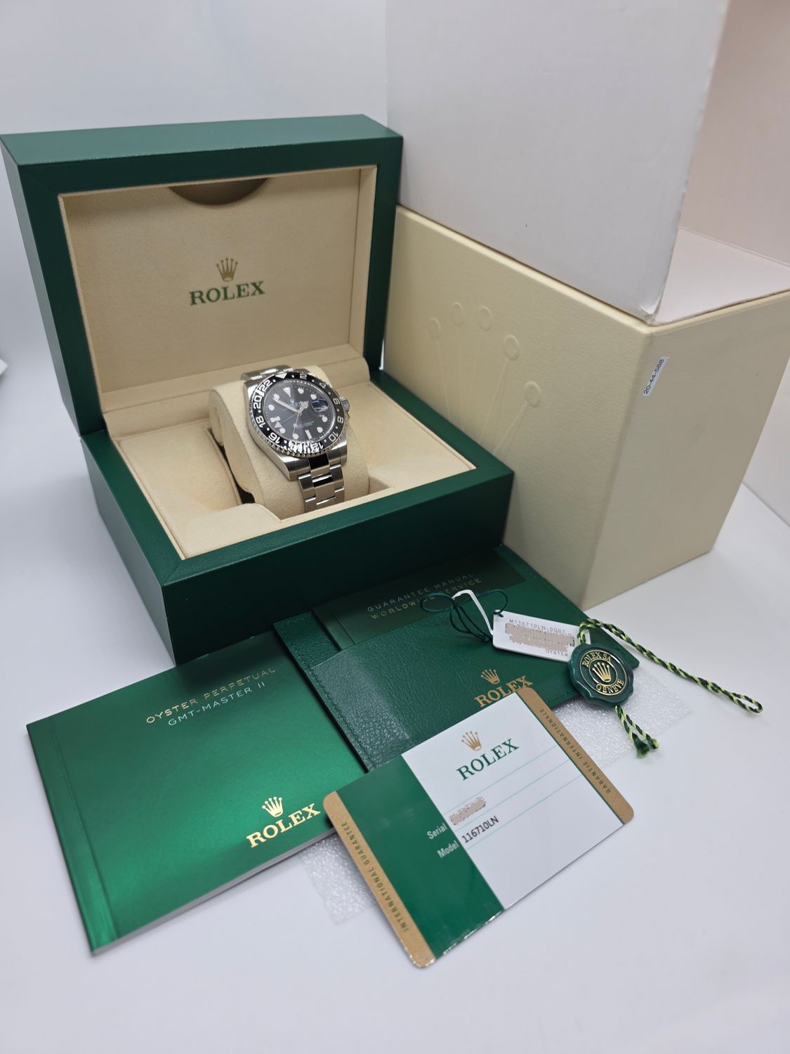Rolex GMT-Master II Watch - 116710LN, 2017 Full Set, Excellent Condition