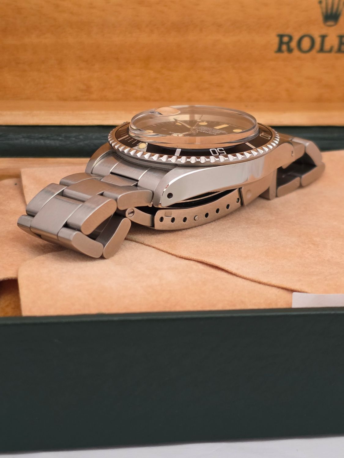 Rolex Submariner 1680 1978 Matte Dial Cream Patina, B&amp;P &amp; Rolex Service