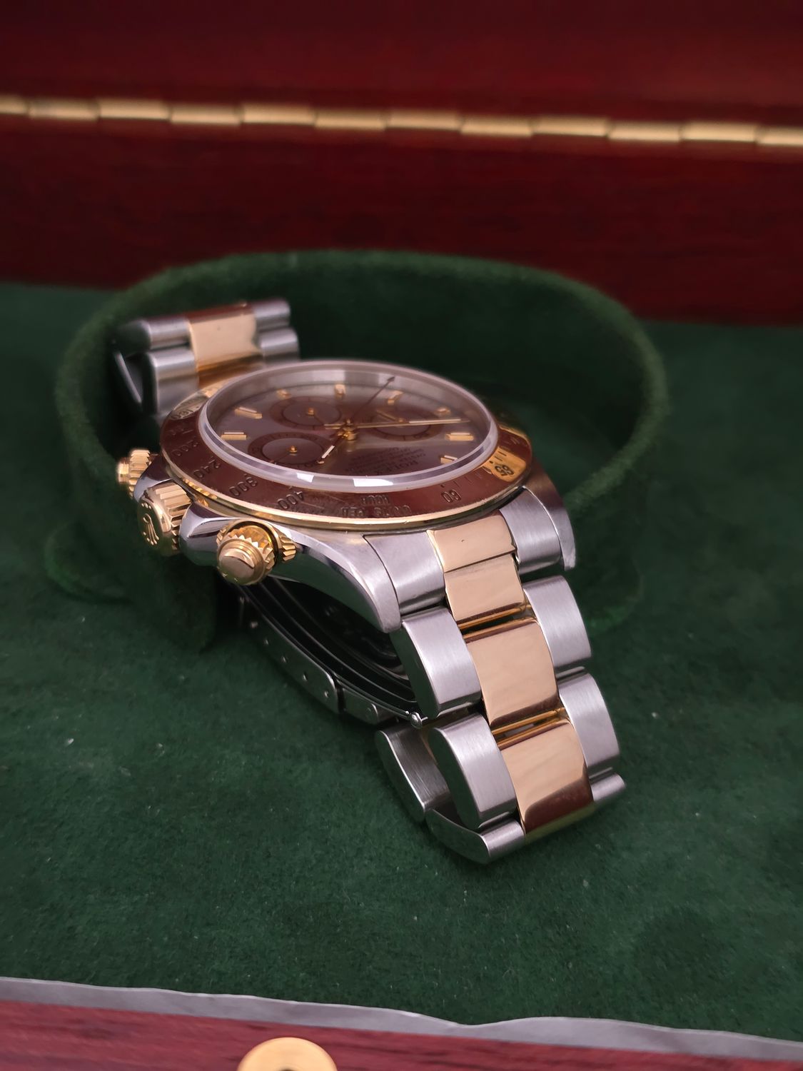 Rolex Zenith Daytona 16523 Silver Dial, Circa 1997 with 2021 Rolex Service Card
