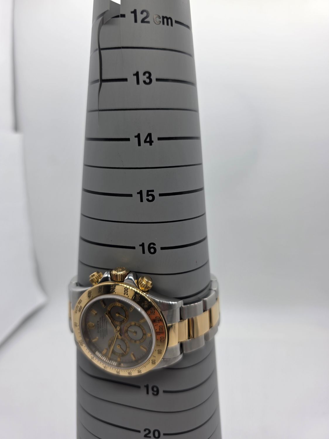 Rolex Zenith Daytona 16523 Silver Dial, Circa 1997 with 2021 Rolex Service Card