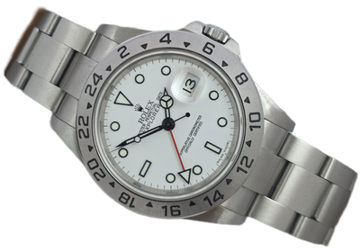 Rolex Explorer II 16570 Polar Watch | 2005 Full Collectors Set, Sharp Condition Rolex Explorer II 16570 Polar Watch | 2005 Full Collectors Set, Sharp Condition