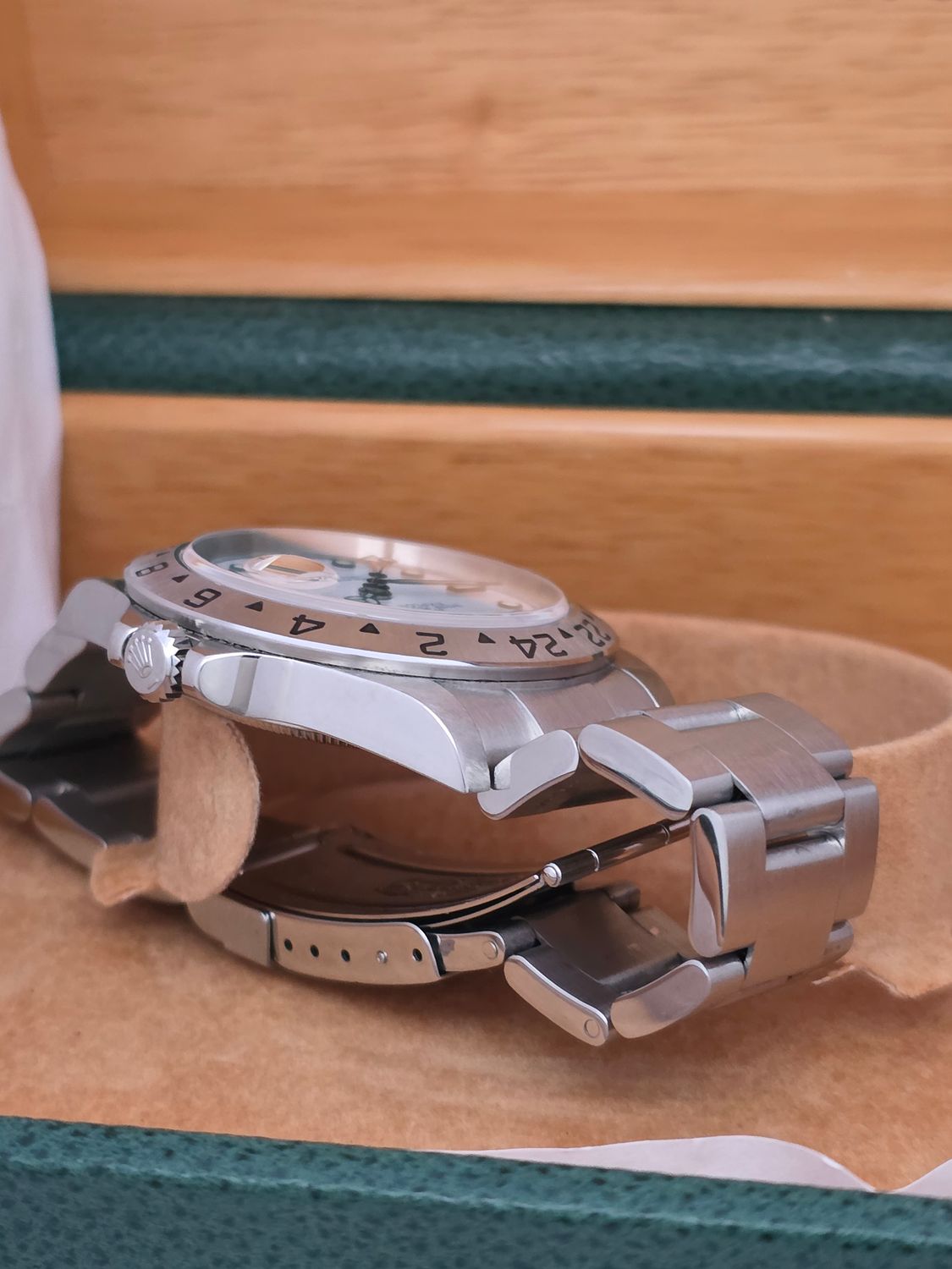 Rolex Explorer II 16570 Polar Watch | 2005 Full Collectors Set, Sharp Condition