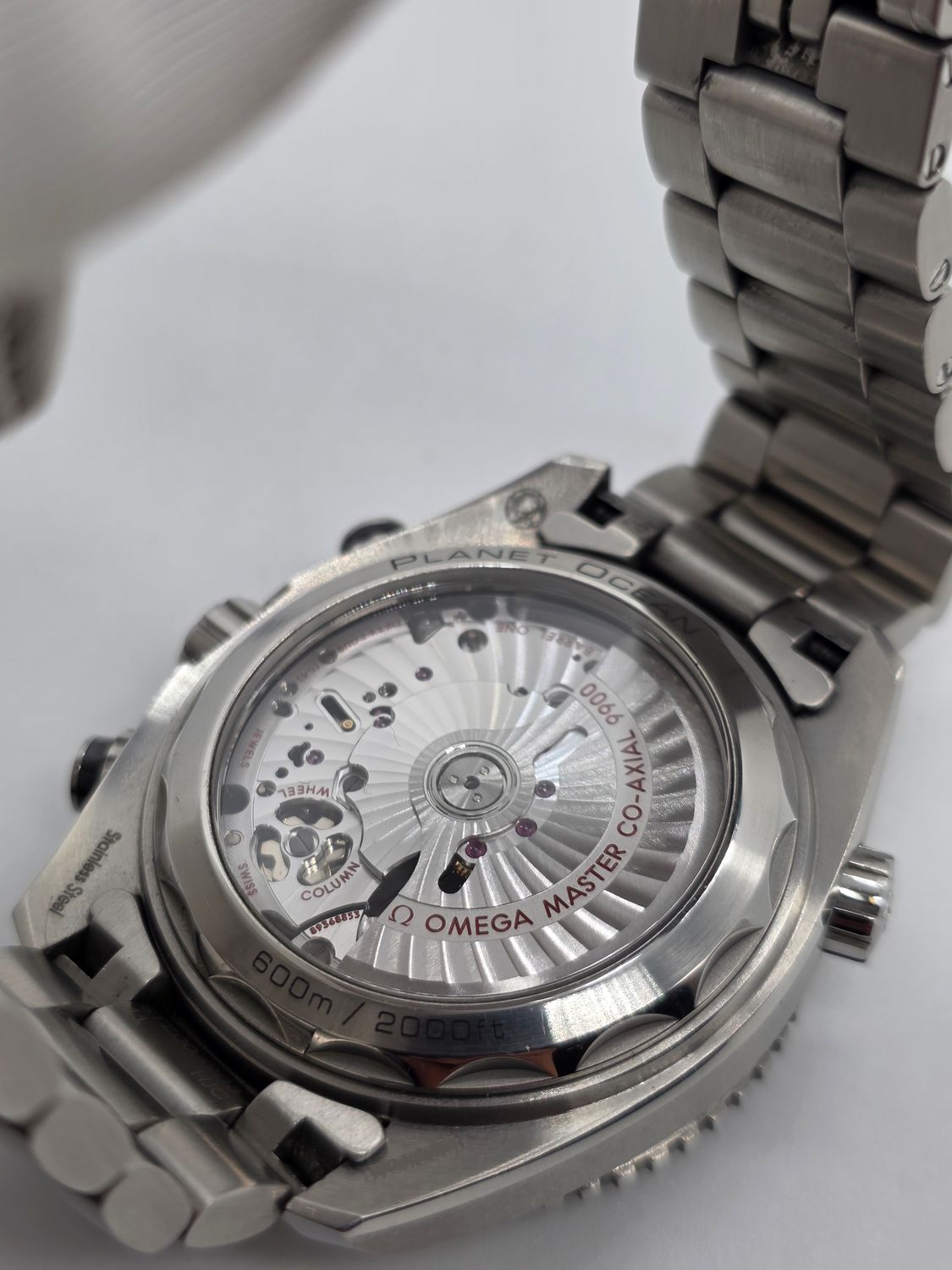 OMEGA Seamaster Planet Ocean 215.30.46.51.01.002, Chrono Black Dial, 2019 Full Set