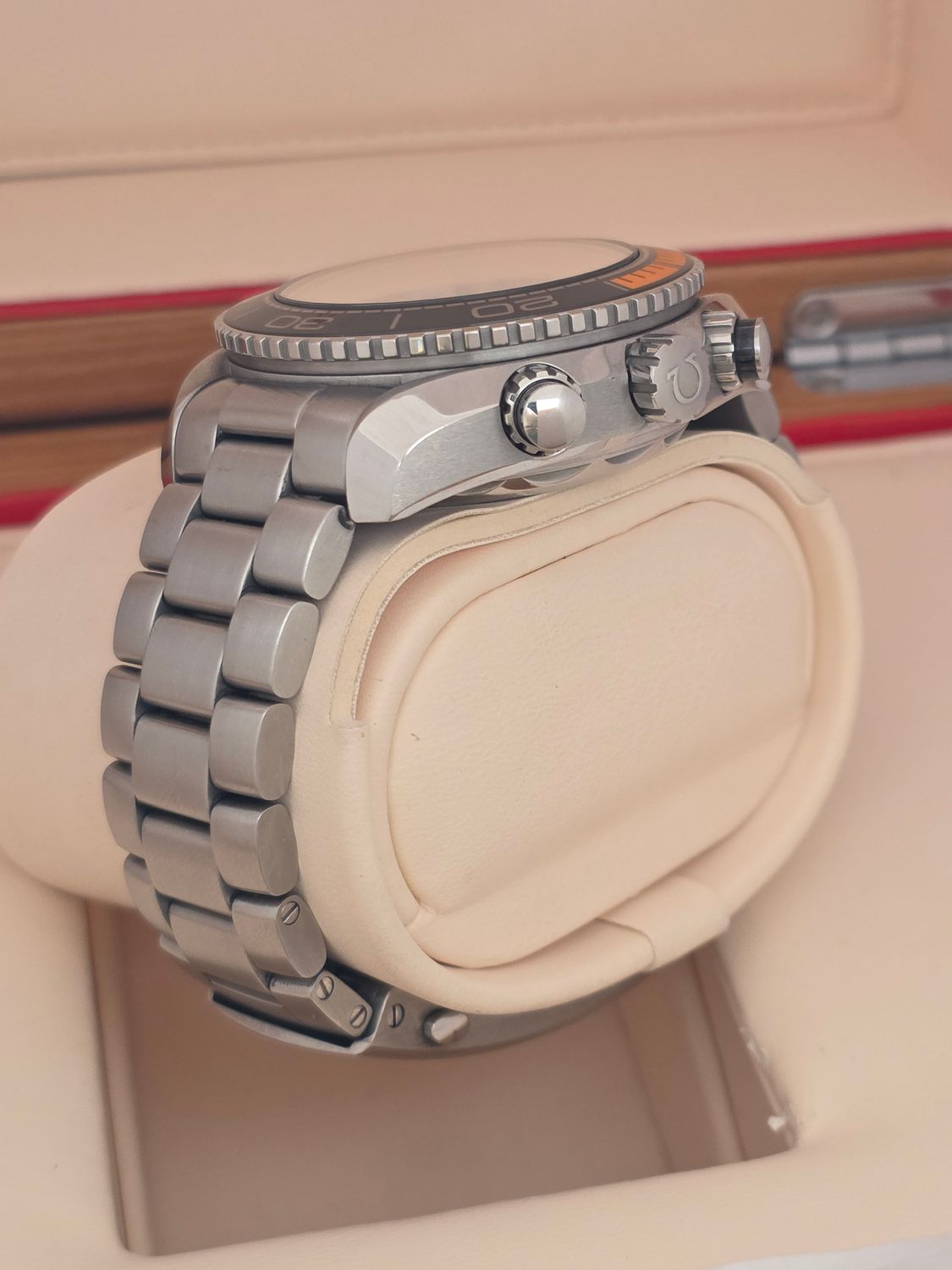 OMEGA Seamaster Planet Ocean 215.30.46.51.01.002, Chrono Black Dial, 2019 Full Set