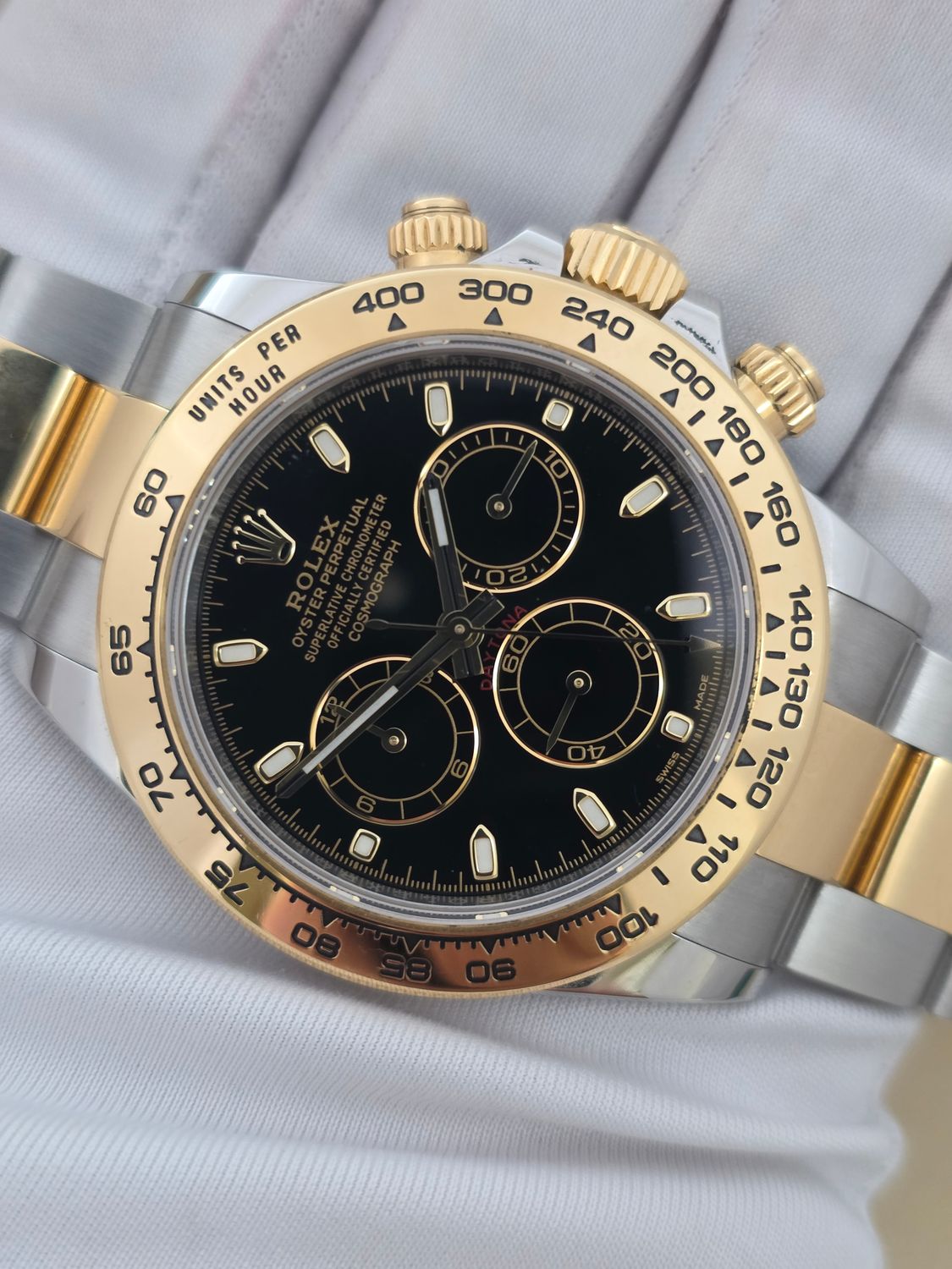 Rolex Cosmograph Daytona 116503 Black Dial Watch - 2019 Full Set