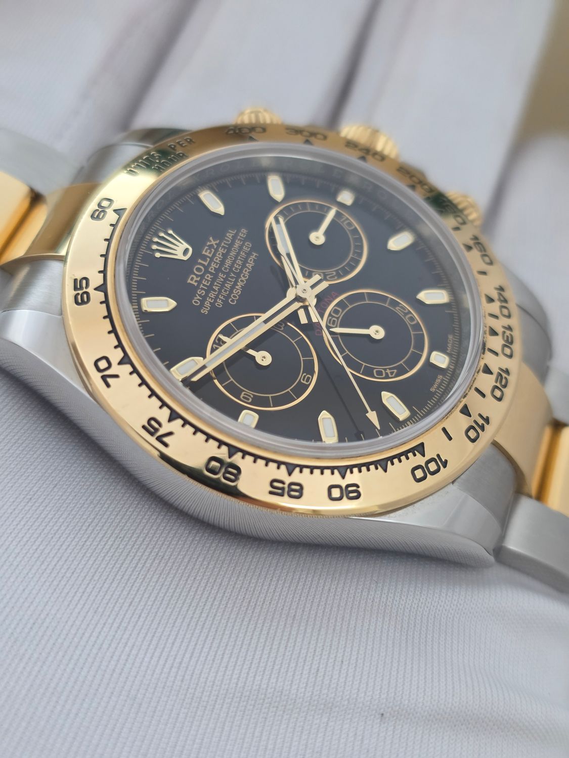Rolex Cosmograph Daytona 116503 Black Dial Watch - 2019 Full Set
