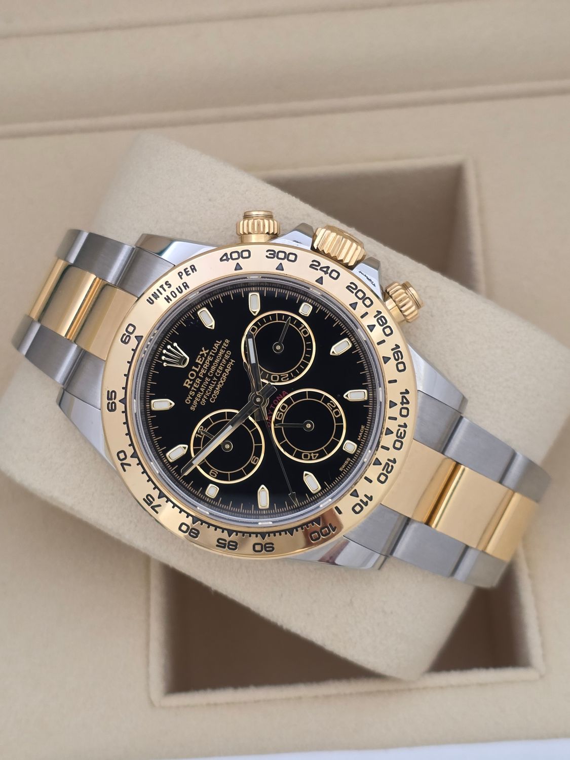 Rolex Cosmograph Daytona 116503 Black Dial Watch - 2019 Full Set