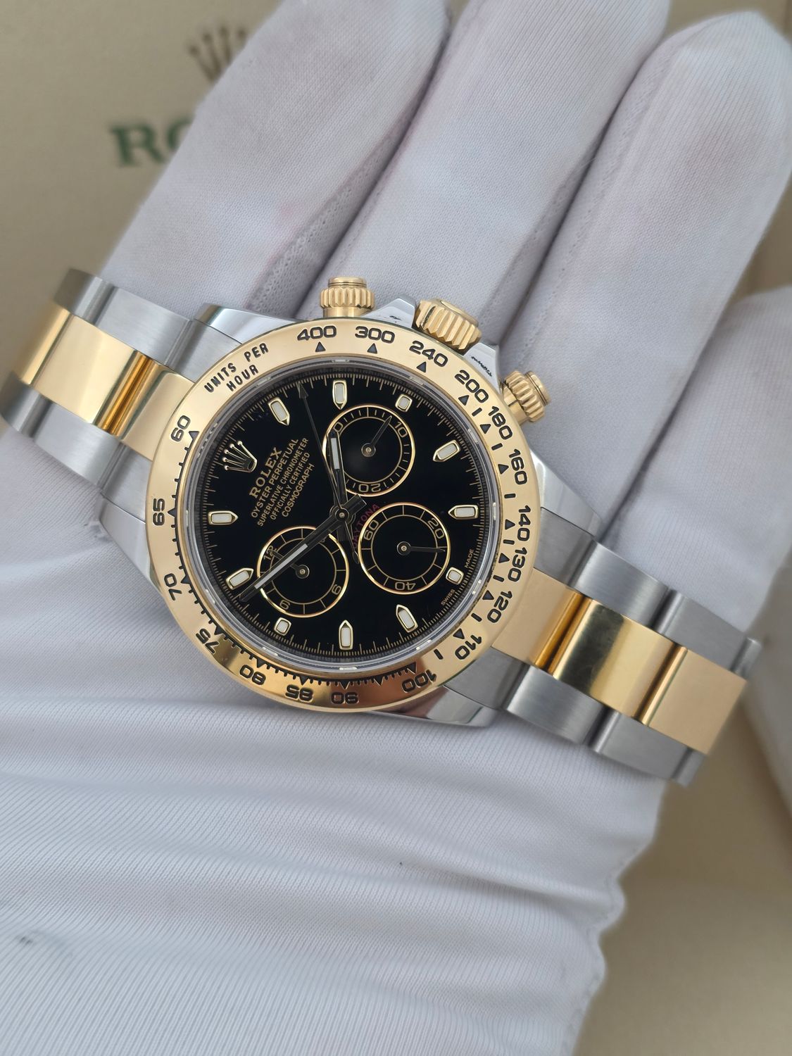 Rolex Cosmograph Daytona 116503 Black Dial Watch - 2019 Full Set