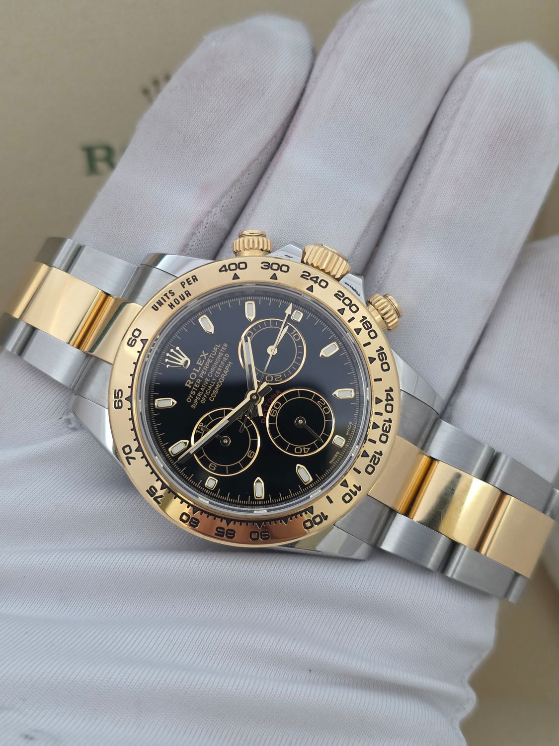 Rolex Cosmograph Daytona 116503 Black Dial Watch - 2019 Full Set