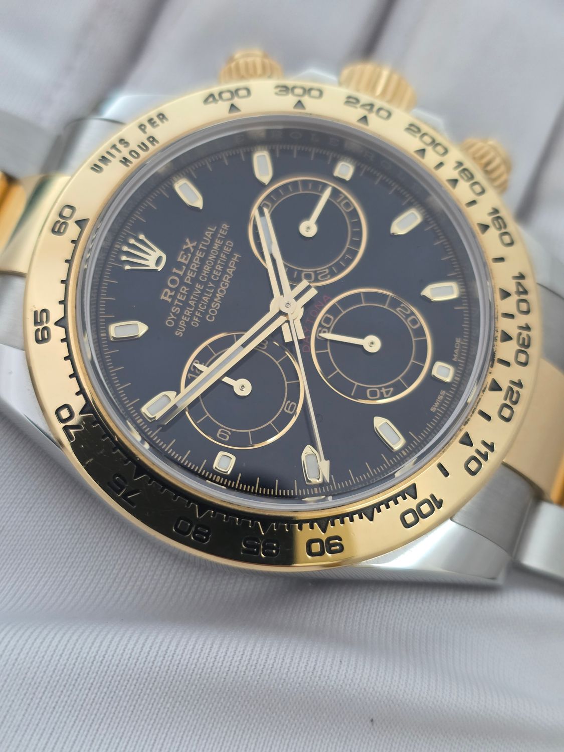 Rolex Cosmograph Daytona 116503 Black Dial Watch - 2019 Full Set