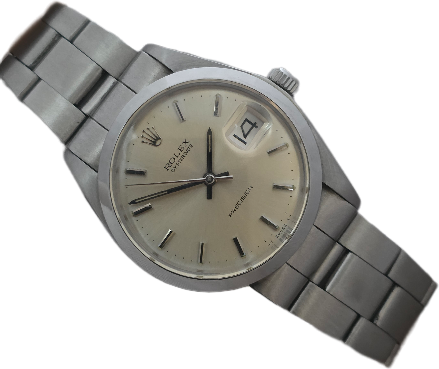Rolex OysterDate Precision 6694, 1973 Box &amp; Papers, Very Clean