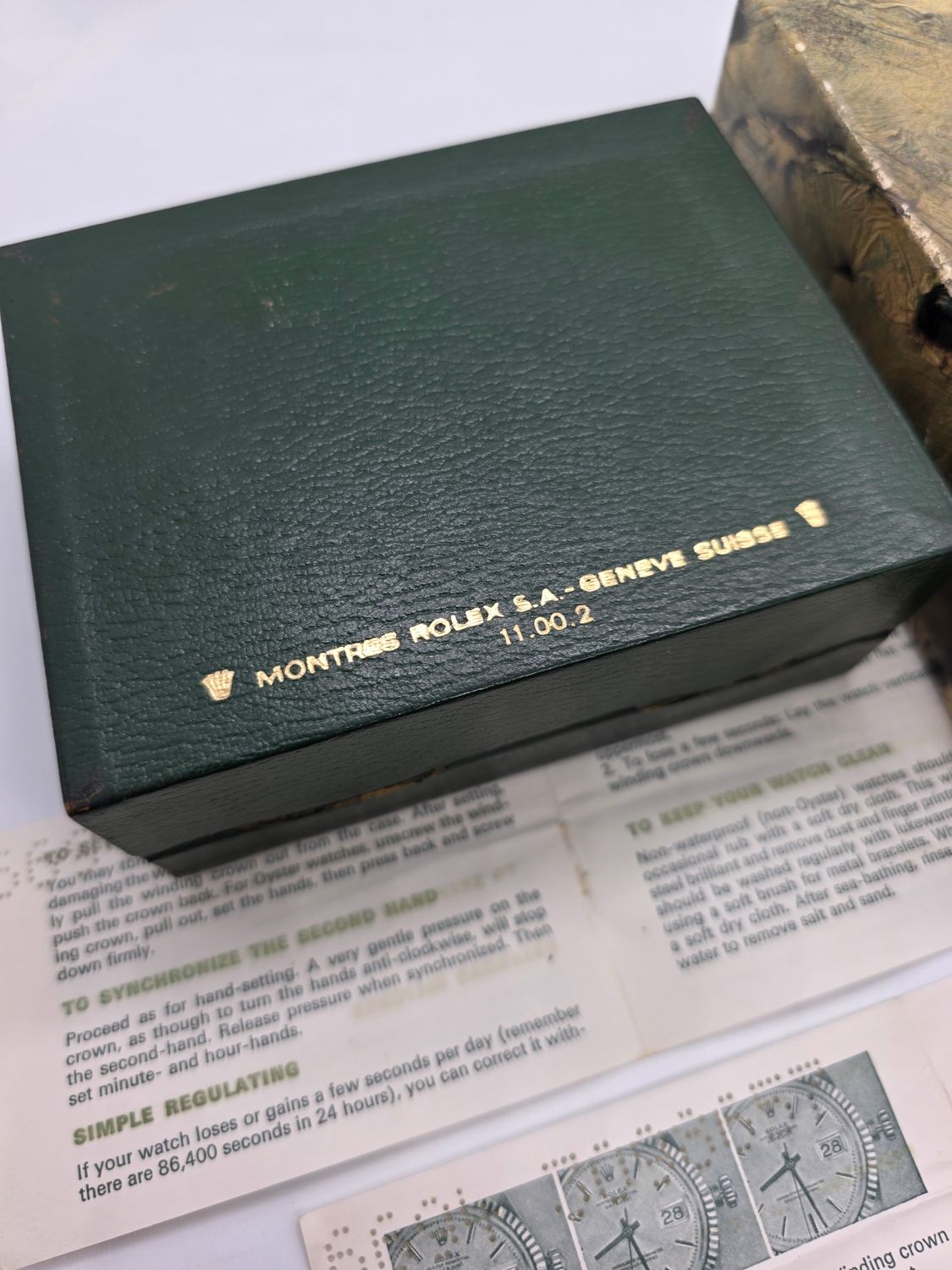 Rolex OysterDate Precision 6694, 1973 Box &amp; Papers, Very Clean