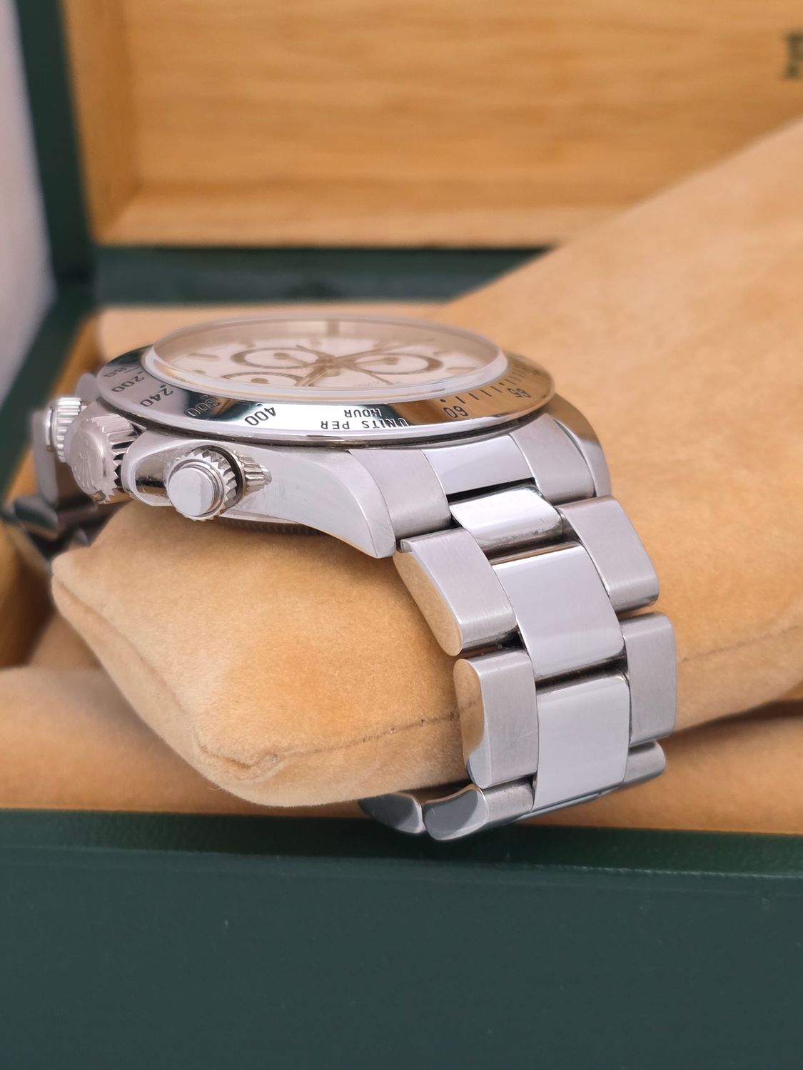 Rolex Zenith Daytona 16520 Panda Dial, Super Condition, Box &amp; Papers 1991