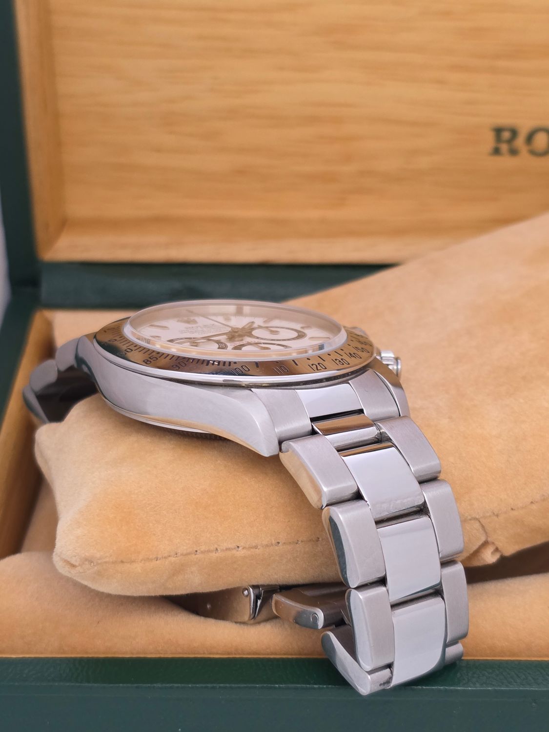 Rolex Zenith Daytona 16520 Panda Dial, Super Condition, Box &amp; Papers 1991