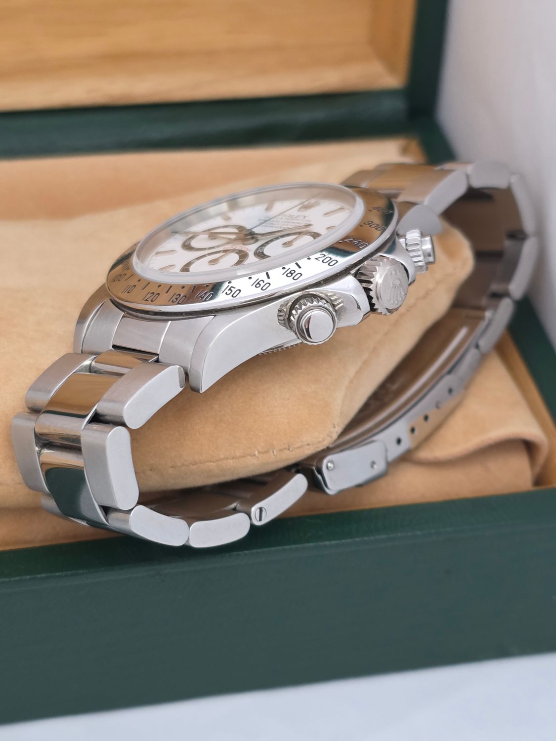 Rolex Zenith Daytona 16520 Panda Dial, Super Condition, Box &amp; Papers 1991
