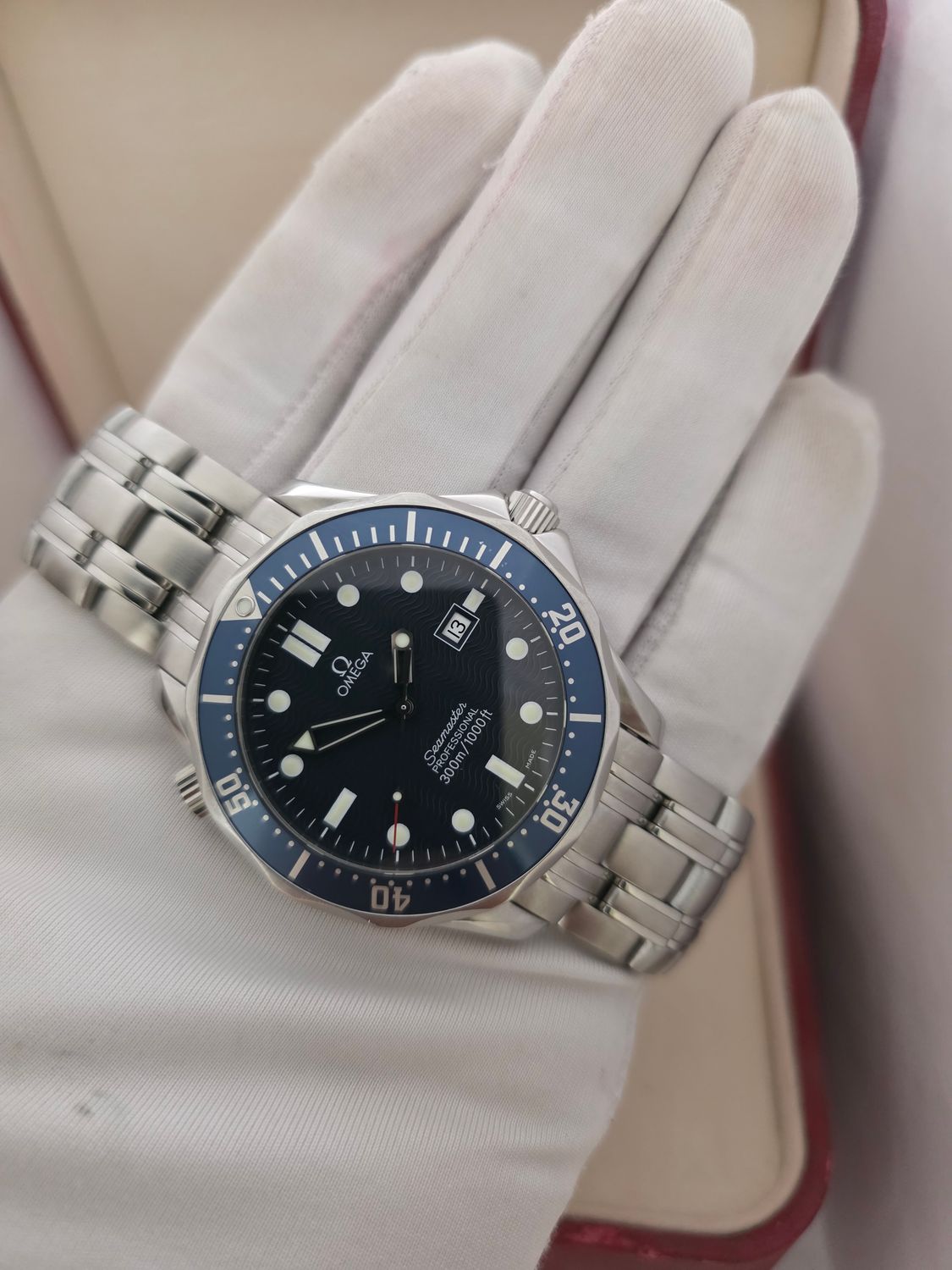 OMEGA Seamaster Professional 300m Blue Watch - 2541.80.00 "GoldenEye"