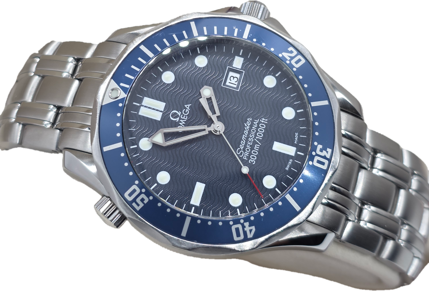 OMEGA Seamaster Professional 300m Blue Watch - 2541.80.00 "GoldenEye"