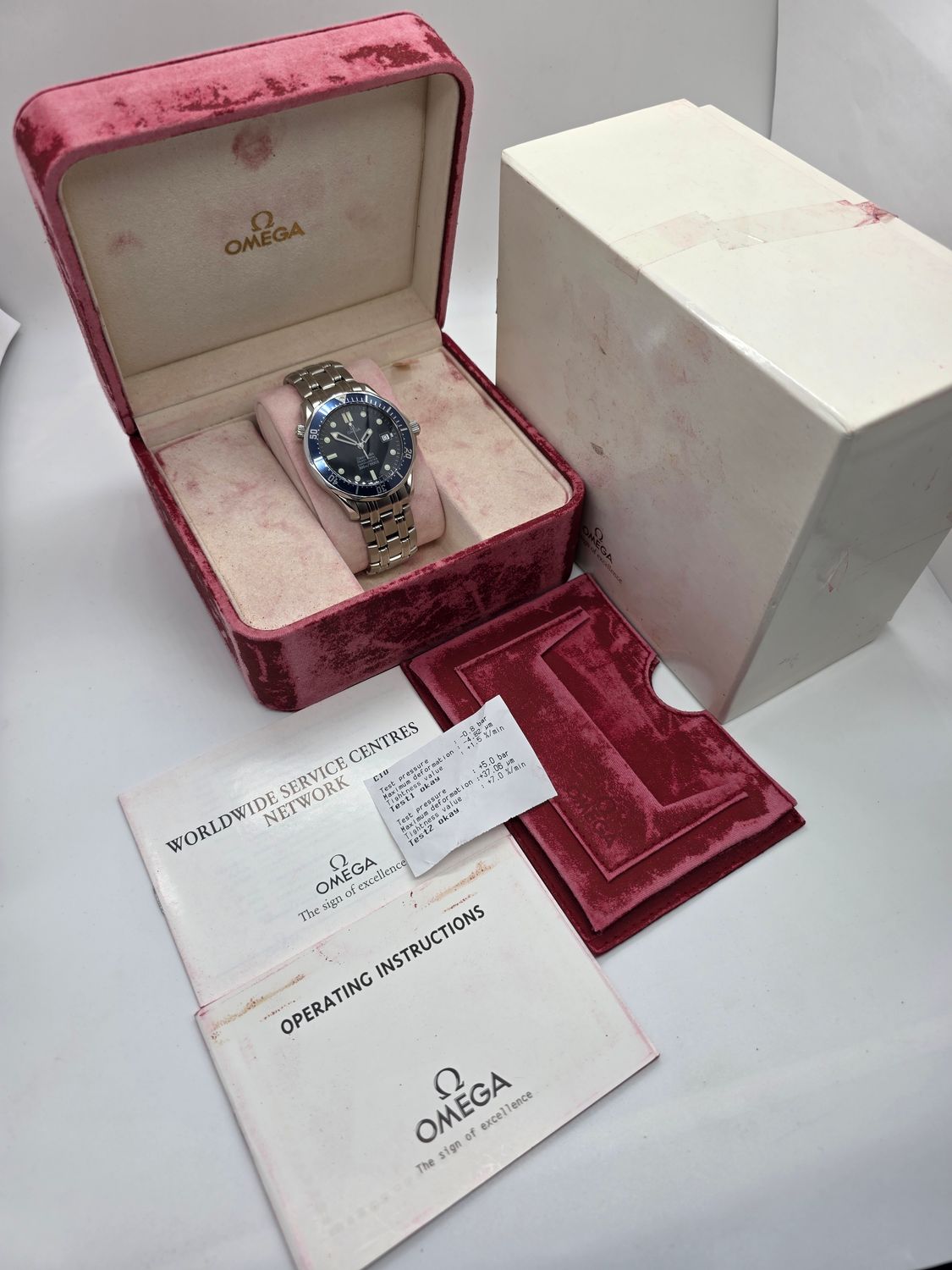 Omega Seamaster Professional 300m Blue Watch, Ref: 2531.80.00 'Golden Eye'