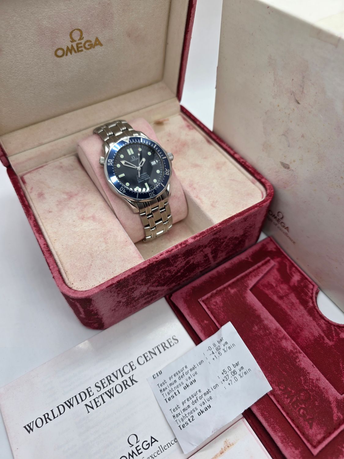 Omega Seamaster Professional 300m Blue Watch, Ref: 2531.80.00 'Golden Eye'