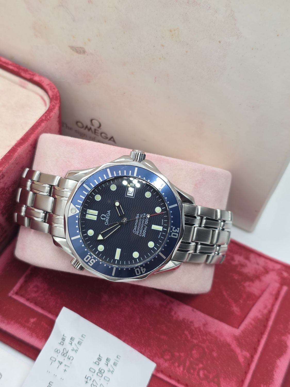 Omega Seamaster Professional 300m Blue Watch, Ref: 2531.80.00 'Golden Eye'