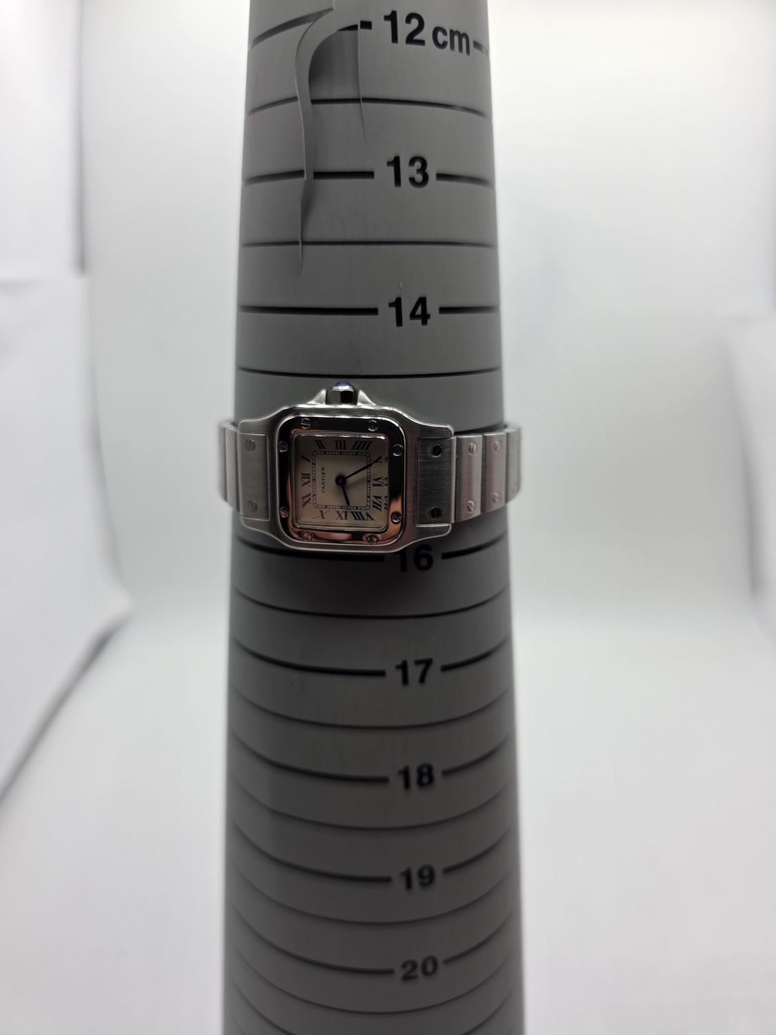 Cartier Santos Galbee 1565 24mm Quartz Ladies Watch, Watch &amp; Box