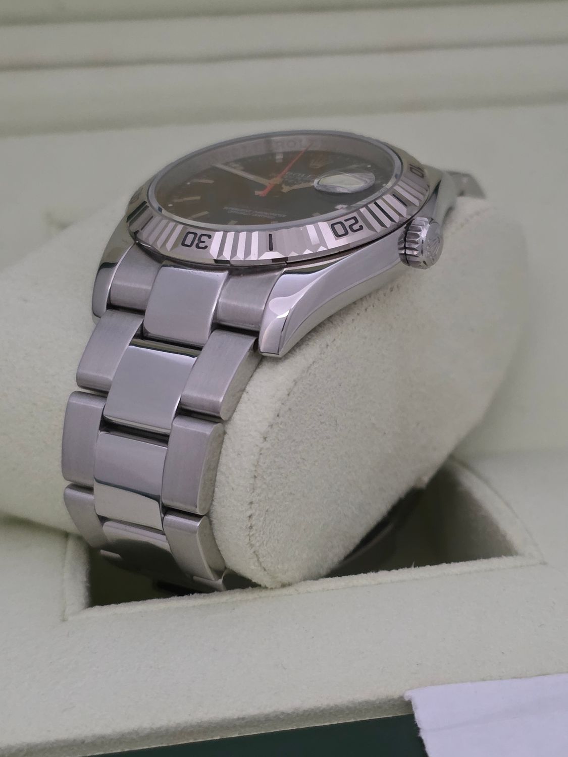 Rolex Datejust 116264 Turn-O-Graph 36mm Black Dial - Circa 2007
