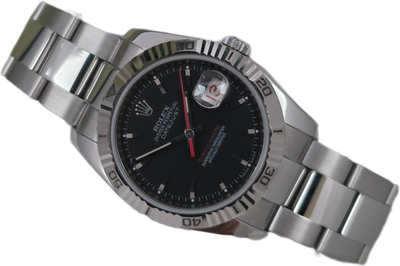 Rolex Datejust 116264 Turn-O-Graph 36mm Black Dial - Circa 2007 Rolex Datejust 116264 Turn-O-Graph 36mm Black Dial - Circa 2007