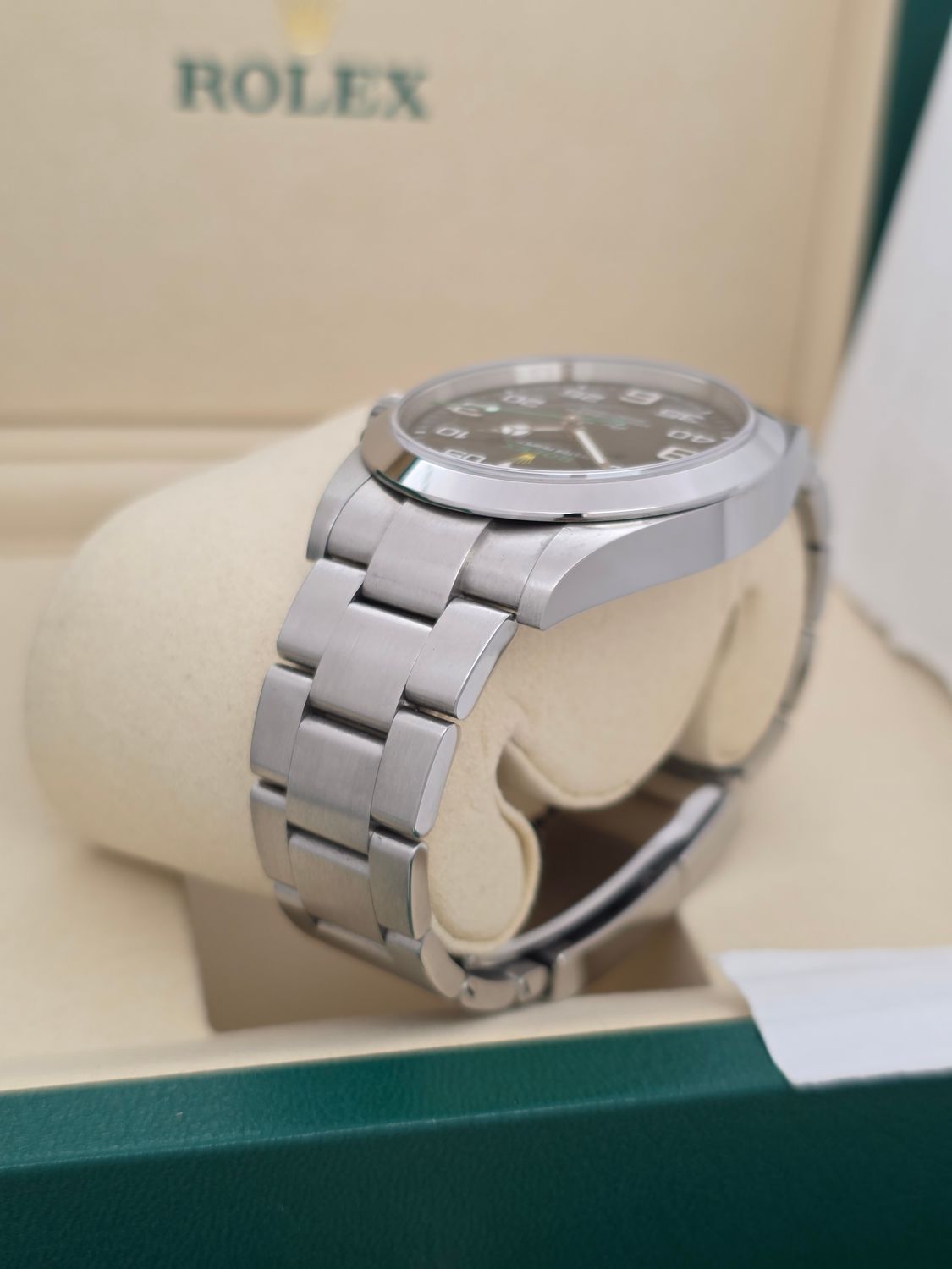 Rolex Airking Watch 126900, 2026 Full Set, 'Bloodhound' with Original receipt