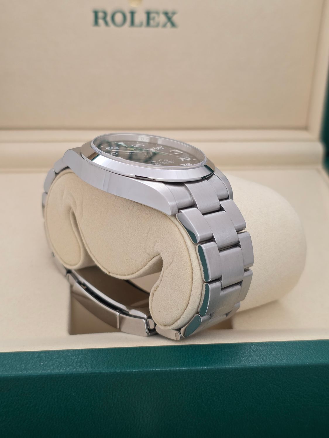 Rolex Airking Watch 126900, 2026 Full Set, 'Bloodhound' with Original receipt