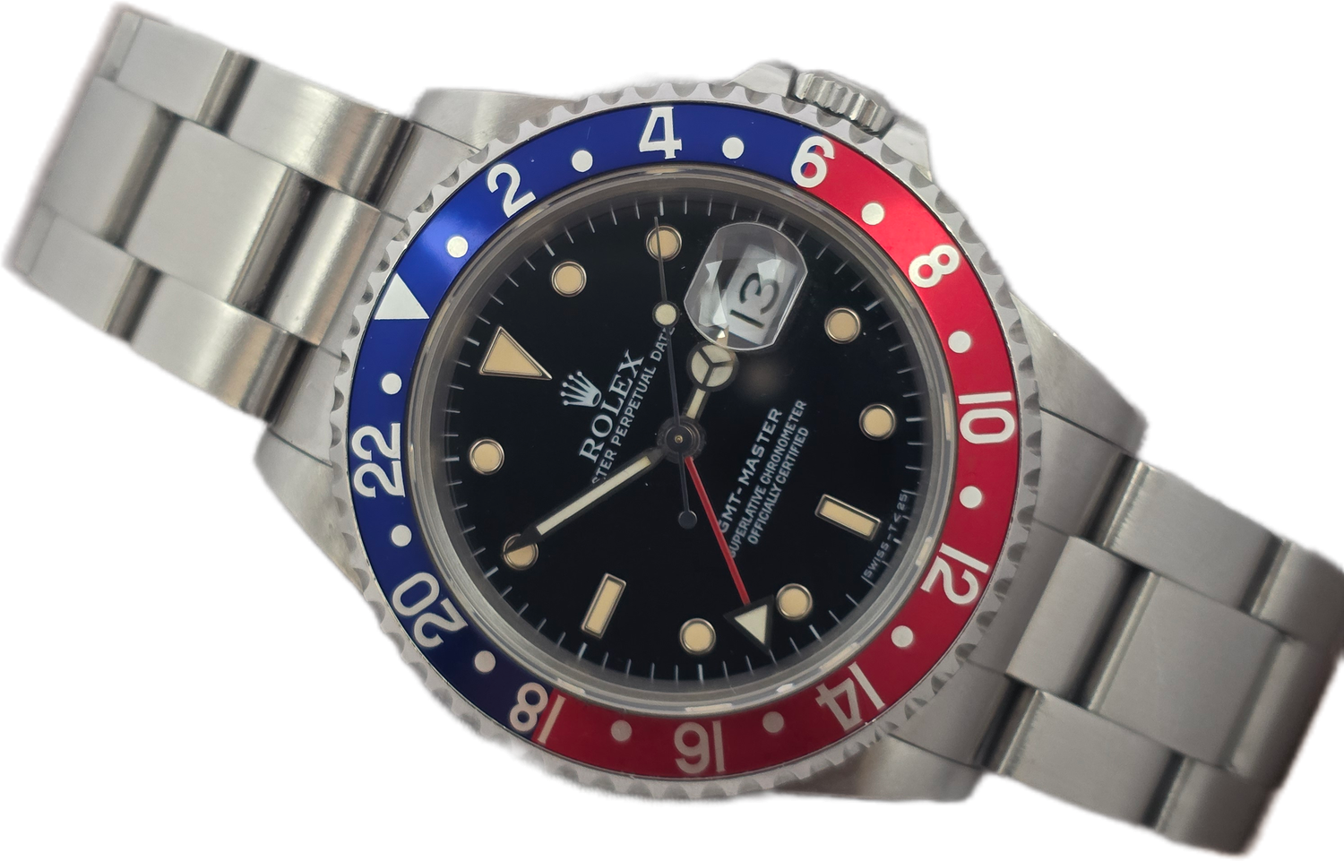 Rolex GMT Master 16700 'Pepsi Dial' - 1991 Box &amp; Papers, Unpolished