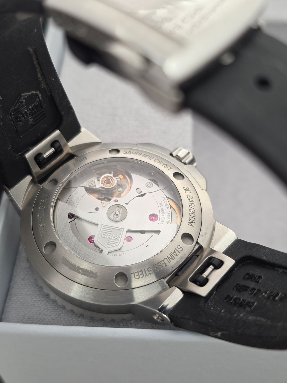 Oris Aquis Calibre 400 Grey Watch Ref: 01 400 7769 4154, 2025 Full Set