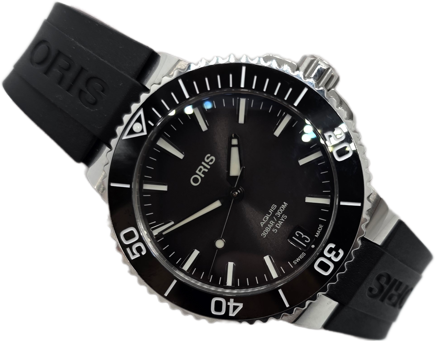Oris Aquis Calibre 400 Grey Watch Ref: 01 400 7769 4154, 2025 Full Set