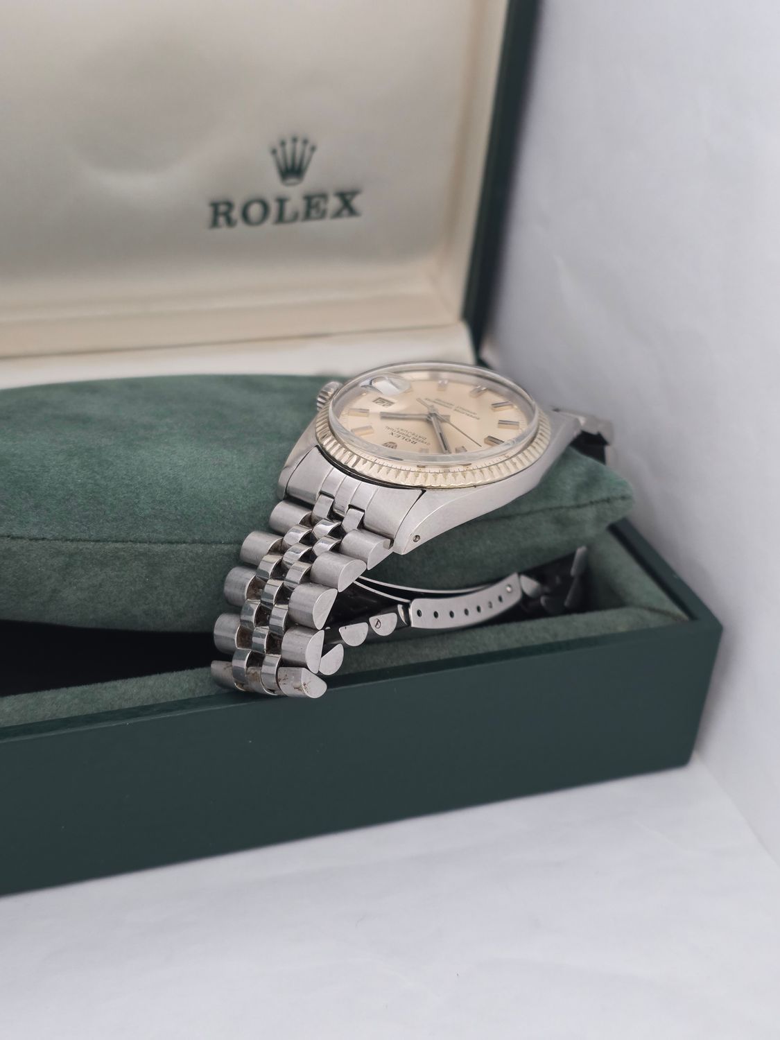 Rolex Datejust Watch 1601 36mm, Rare WideBoy Dial, Good condition