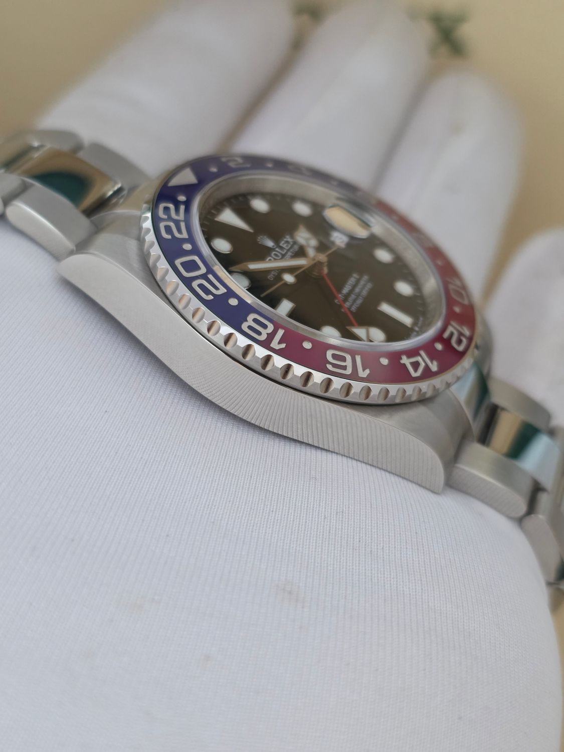 Rolex GMT-Master II Pepsi 126710BLRO Watch, 2021 Full Set 'Unpolished'