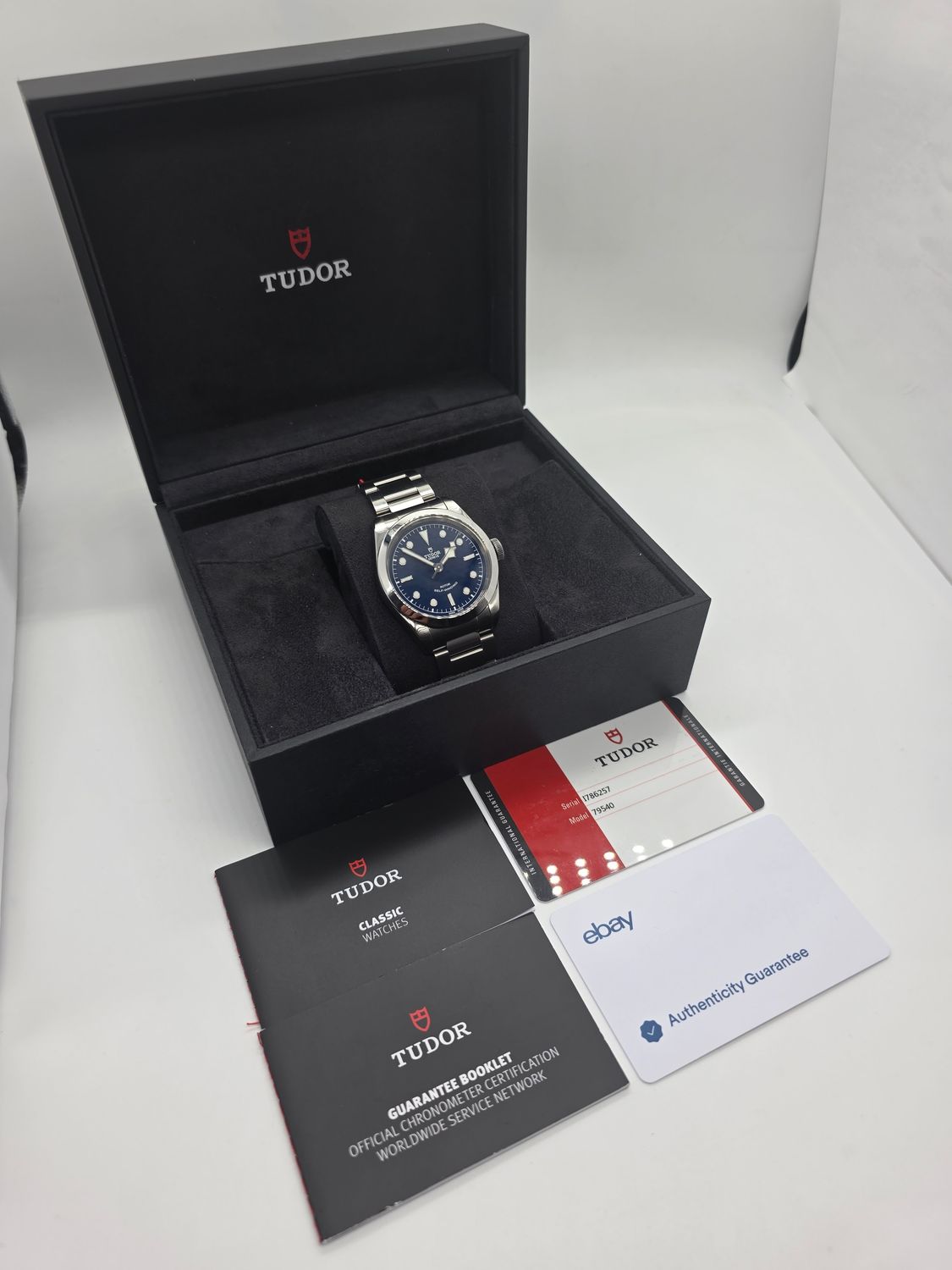 TUDOR Black Bay Heritage 79540 Blue Watch - 2018 Box &amp; Papers