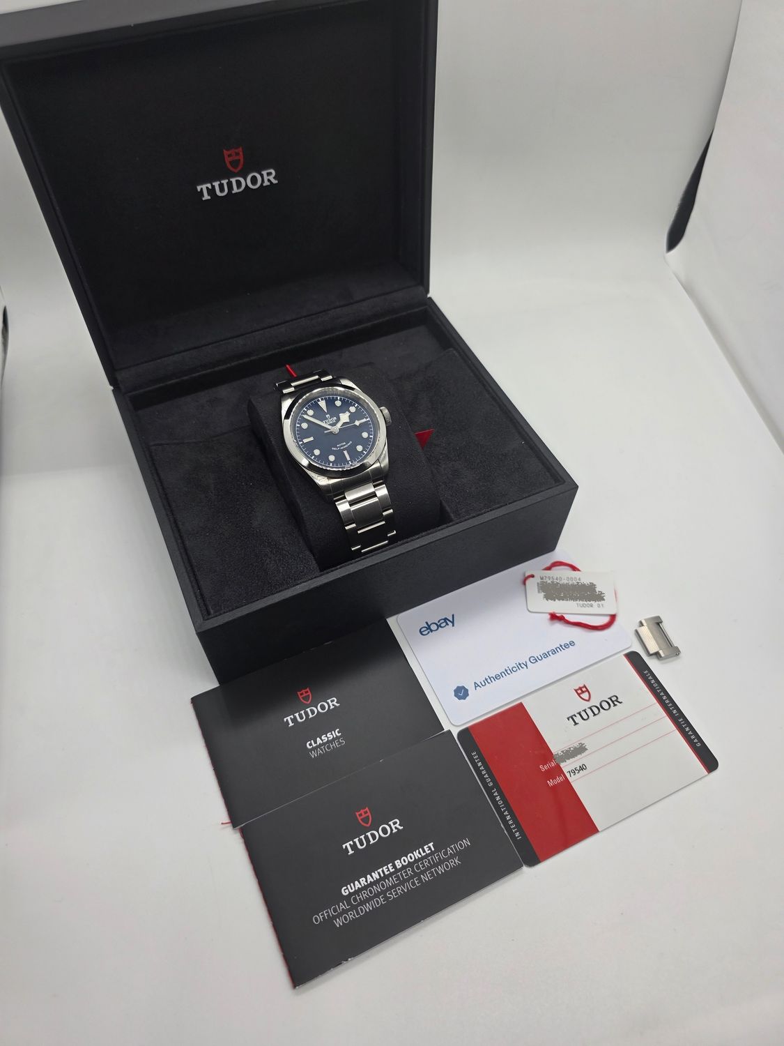 TUDOR Black Bay Heritage 79540 Blue Watch - 2018 Box &amp; Papers