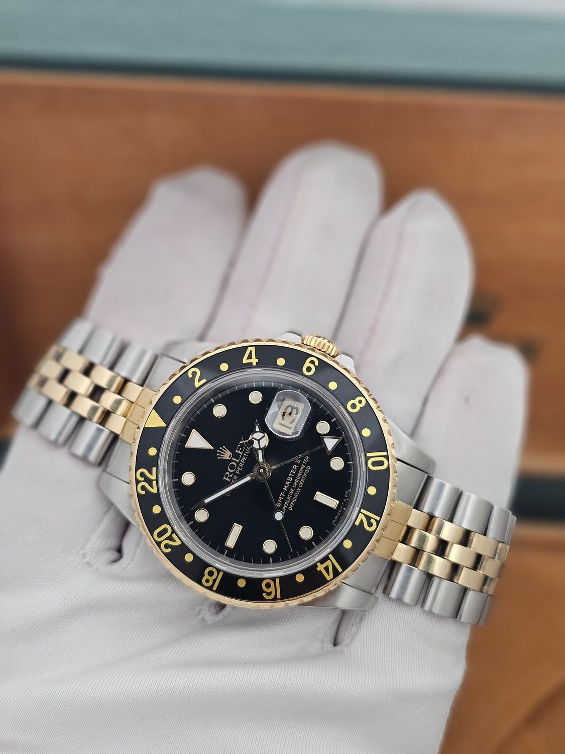 Rolex GMT-Master II Watch Ref 16713, Circa 1989