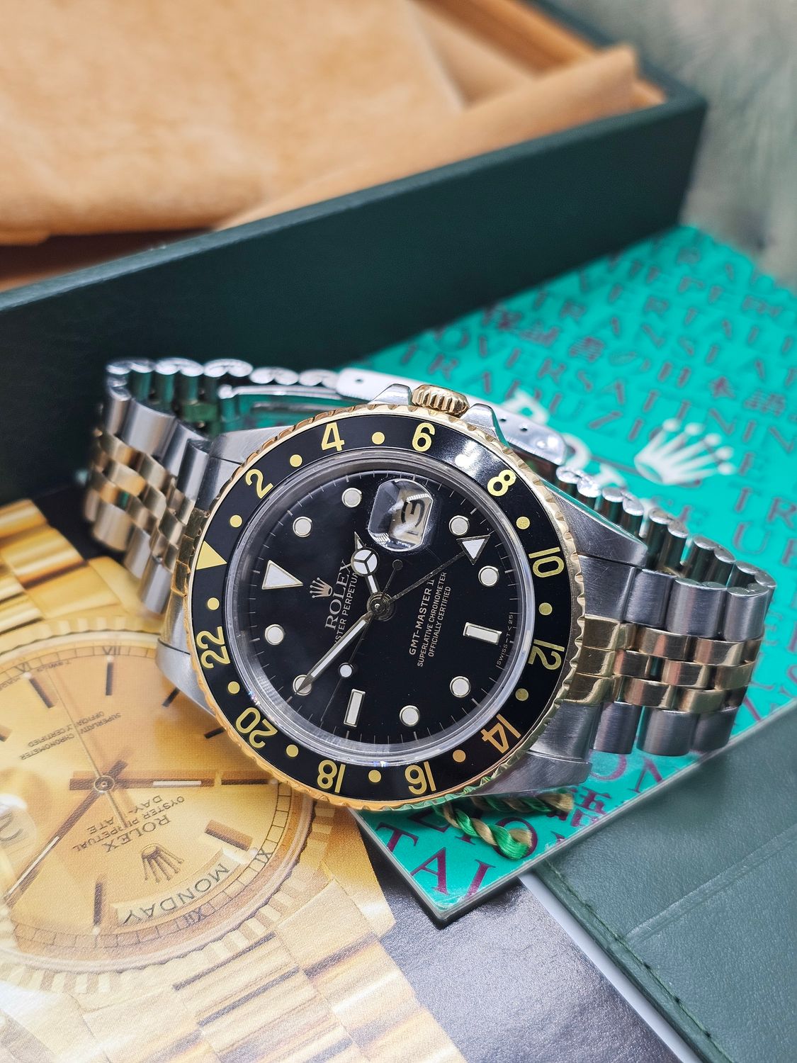 Rolex GMT-Master II Watch Ref 16713, Circa 1989