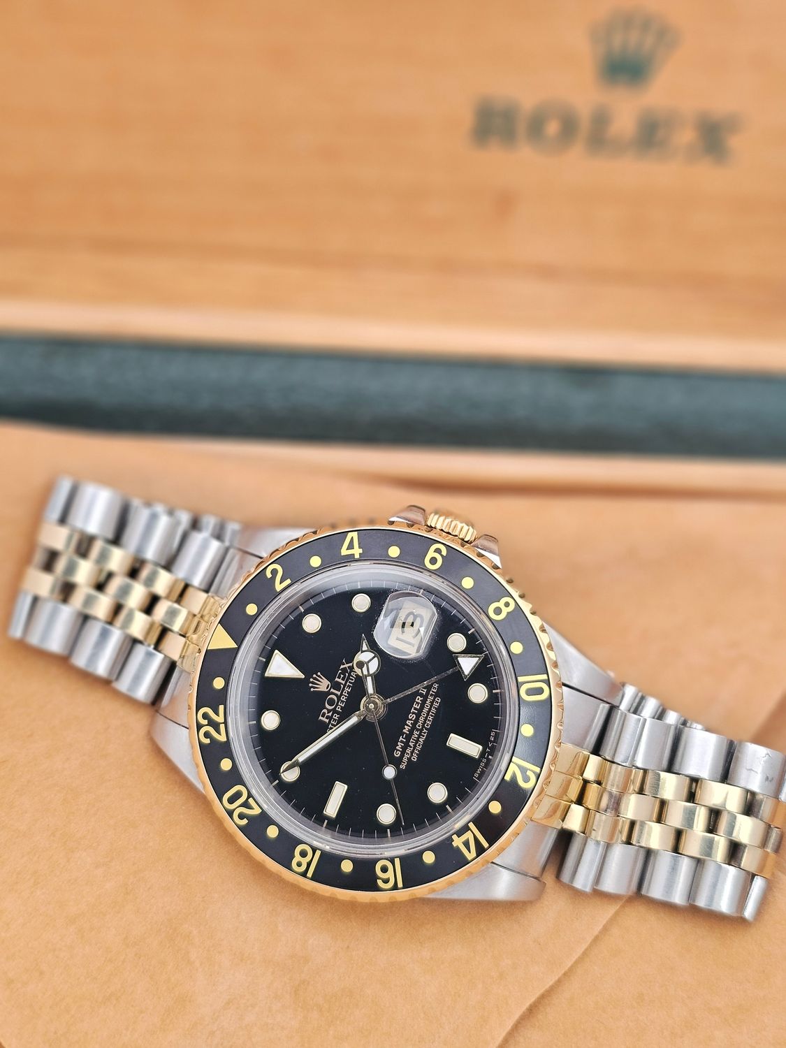 Rolex GMT-Master II Watch Ref 16713, Circa 1989