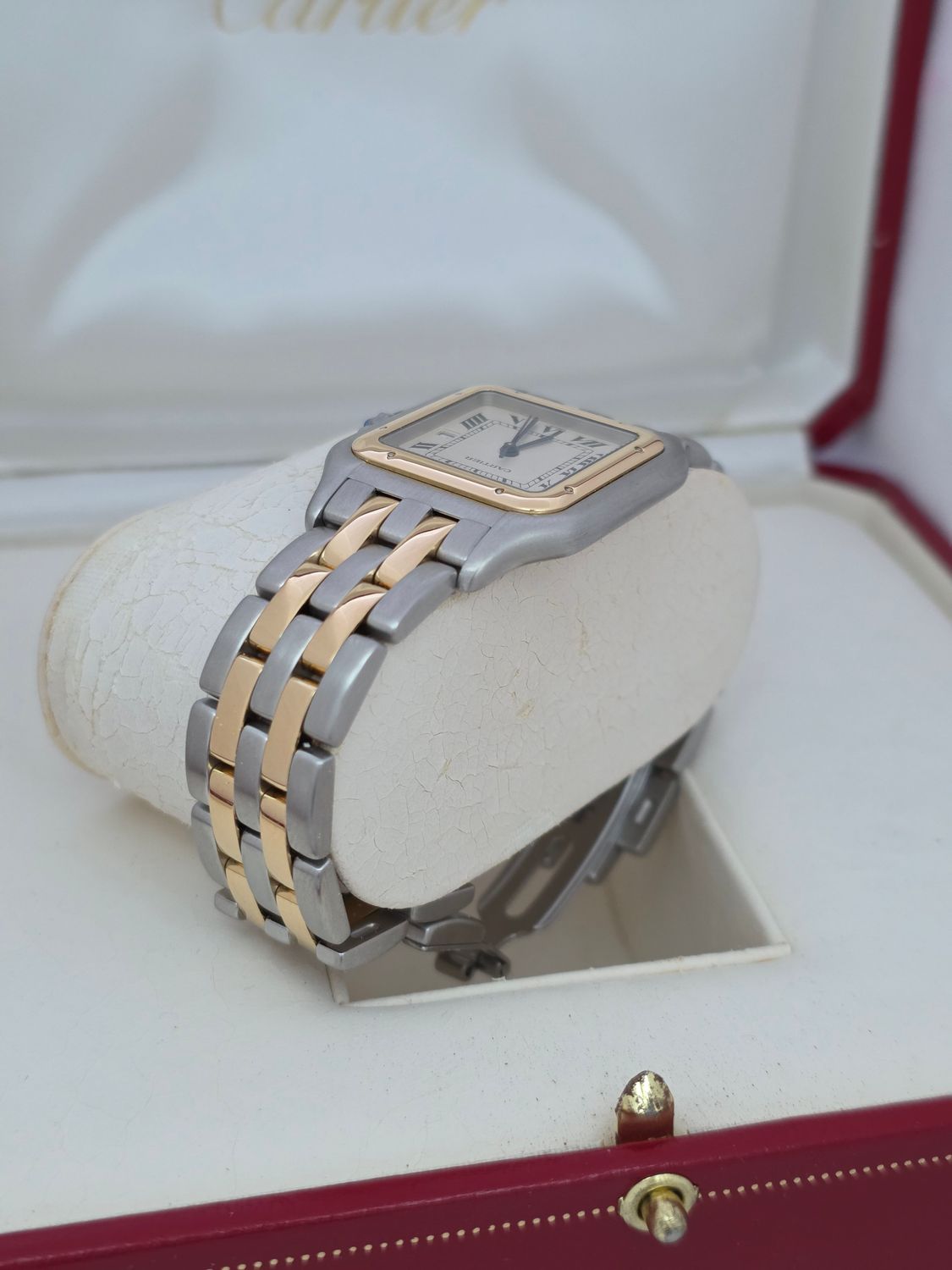 Cartier Panthere 187957 Jumbo/Large Beige Watch - Box &amp; Booklets, Just serviced.