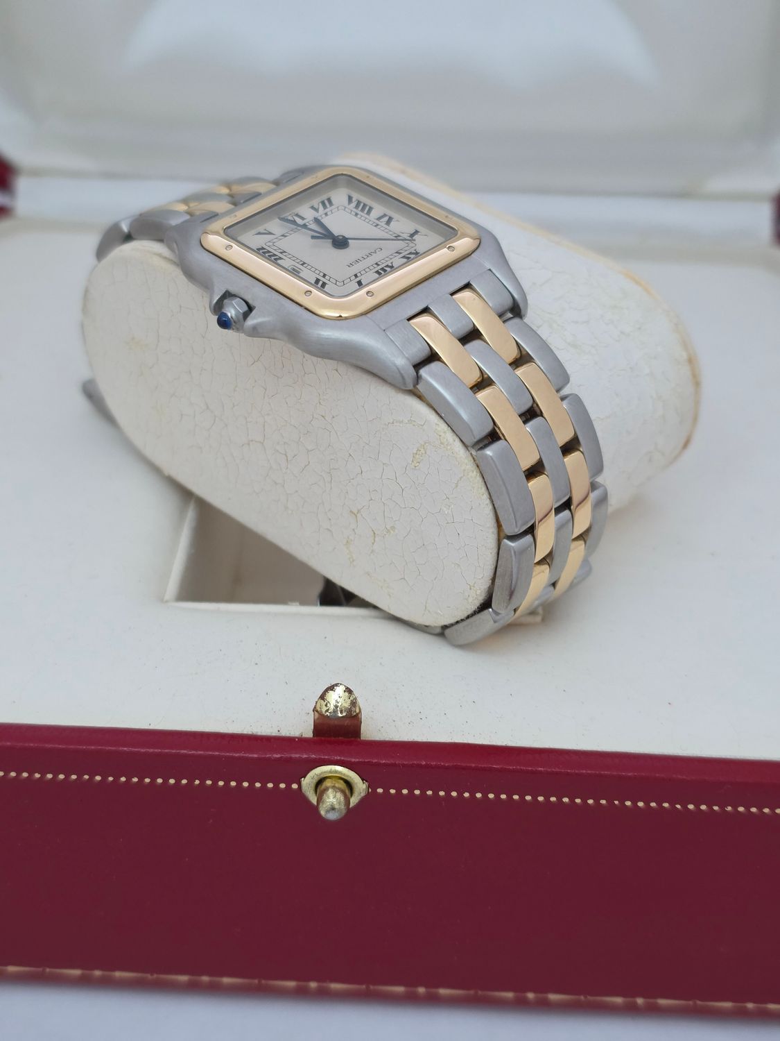 Cartier Panthere 187957 Jumbo/Large Beige Watch - Box &amp; Booklets, Just serviced.
