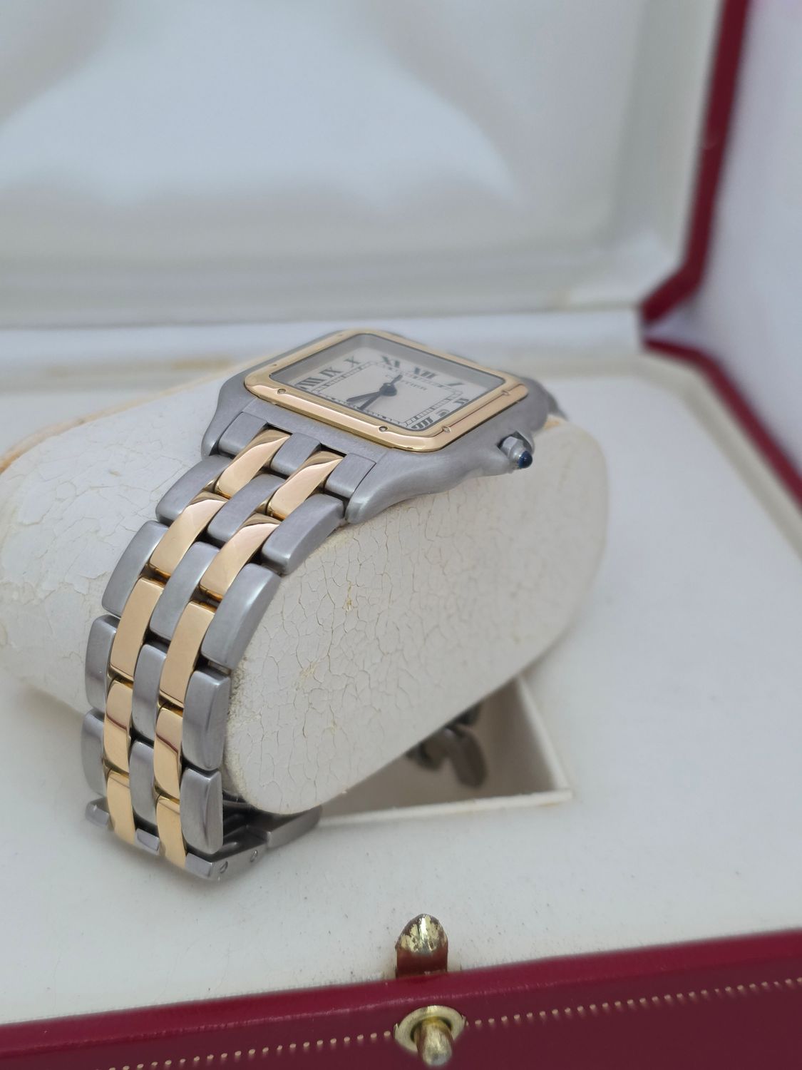 Cartier Panthere 187957 Jumbo/Large Beige Watch - Box &amp; Booklets, Just serviced.