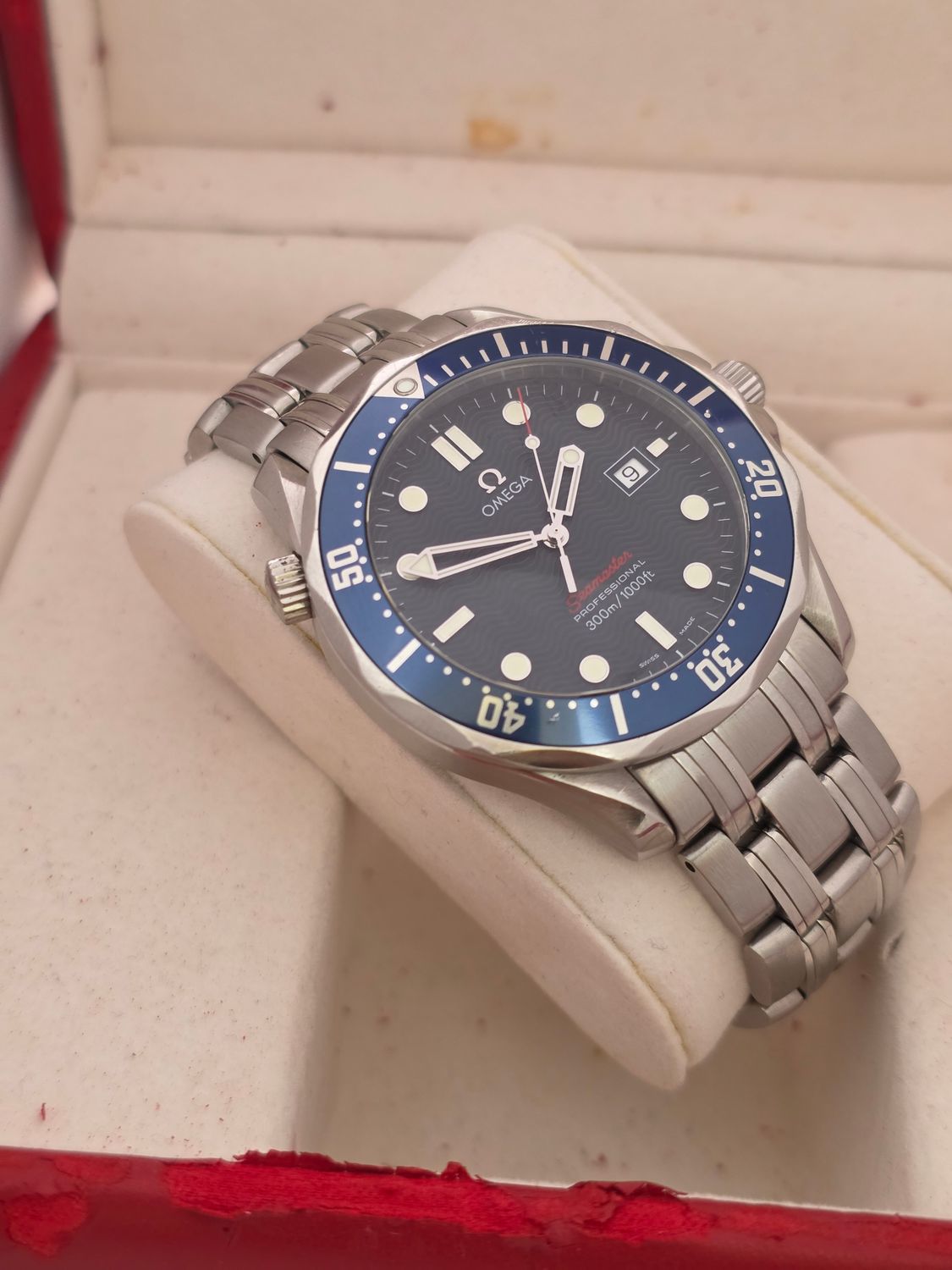 Omega Seamaster Professional 300m Blue Watch, Ref: 2221.80.00