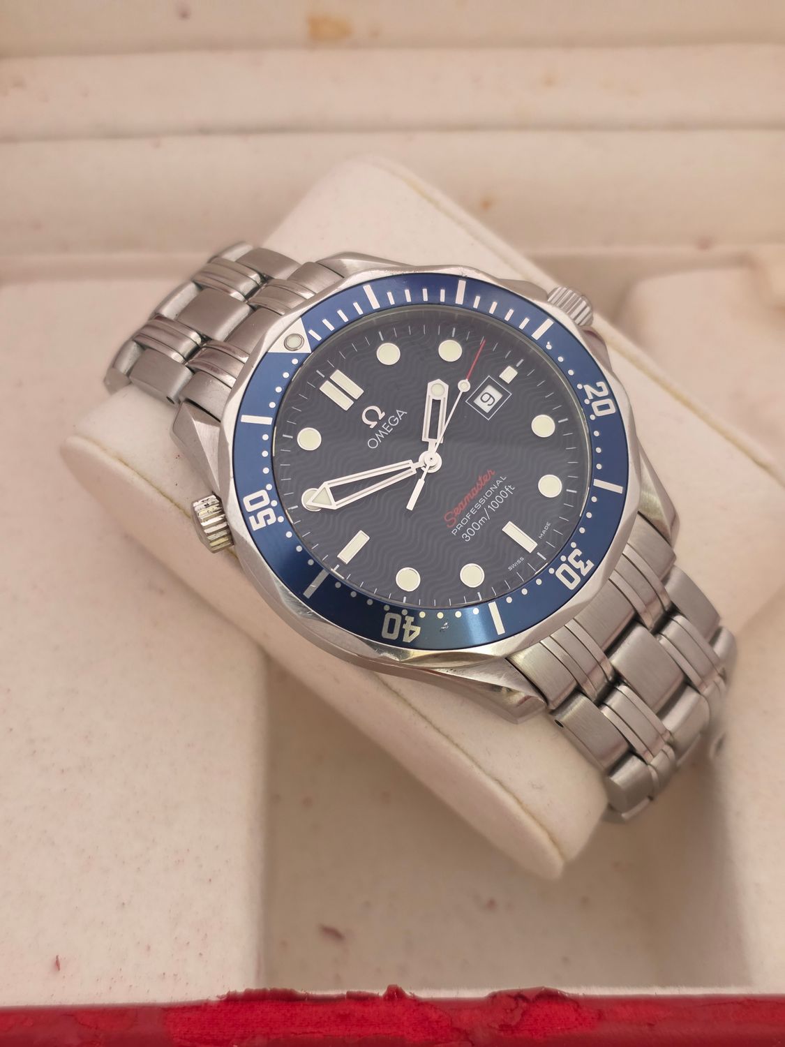 Omega Seamaster Professional 300m Blue Watch, Ref: 2221.80.00