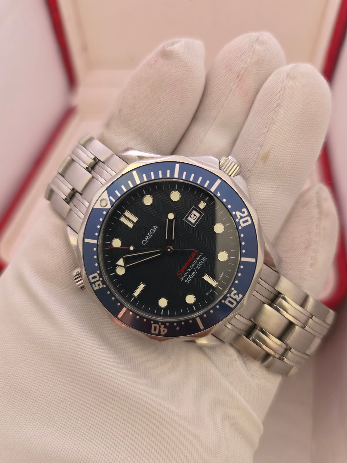 Omega Seamaster Professional 300m Blue Watch, Ref: 2221.80.00
